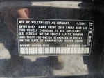 2015 Volkswagen Cc Front Axle Shaft 2.0L Fwd Used 95000 Miles Oem 447-51077L. Fixed Price $80.70.