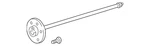 Genuine Ford Axle Shaft F75Z-4234-MA. Fixed Price $425.51.