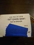 New Ford W712435-S441 Axle Nut W/washer (1). Fixed Price $13.00.