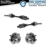 Front Cv Axle Shafts & Wheel Hub Bearing Assemblies Set Of 4 For Dakota Durango. Fixed Price $244.85.