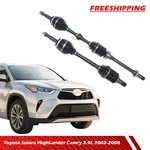 Cv Axle Shaft Front For Toyota Camry Solara Highlander 2.4L Cyl 2002 2003-2009. Fixed Price $115.99.