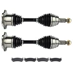 Front Left & Right Cv Axle Brake Pads For Chevrolet Silverado 1500 5.3L 99-04. Fixed Price $172.09.
