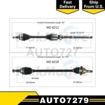 Front Driver Passenger Side Cv Axle Joint Shaft Assembly For Mazda CX-5 2014. Fixed Price $389.10.