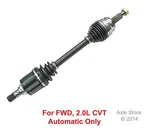 New Cv Axle Front Left Fits 2015-2021 Mitsubishi Outlander Sport 2.0L Fwd At. Fixed Price $99.00.