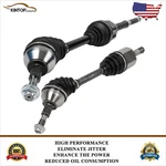 Awd Pair Front Left & Right Side 2015-2018 Ford Edge V6 3.5L Cv Axle Shaft. Fixed Price $167.99.
