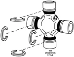 Dana 5-3226X Axle Shaft Universal Joint Greaseable 1310WJ Series. Fixed Price $69.99.
