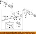 Toyota Oem 11-21 Tundra Rear Suspension Axle Differential-hub Bearing 424600C011. Fixed Price $418.17.