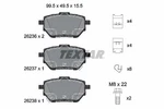 Textar 2623601 Brake Pad Set, Disc For Toyota. Fixed Price $84.94.