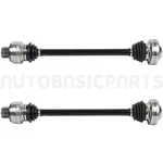 Pcs Rear Side Cv Axles For Audi A4 A5 Quattro 2013-2016 L4 2.0L Left Right. Fixed Price $127.98.