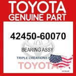 4245060070 Genuine Toyota Hub & Bearing Assy Rear Axle Rh 42450-60070 Oem. Fixed Price $171.34.