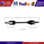 For 2006-08 2009 2011 Kia Sedona Hyundai Entourage Front Left Cv Axle Shaft. Fixed Price $137.83.