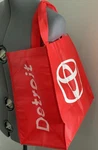 Toyota Detroit Auto Show Red Tote Bag. Fixed Price $14.00.
