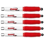 Rancho Steering Damper & Front/rear RS5000X Gas Shocks Ford F250 F350 4WD. Fixed Price $337.61.