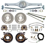 Currie 55-57 Chevy Rear End & Disc Brakes,lines,parking CABLES,AXLES,TRI-5. Fixed Price $2699.99.