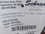 Loaded Beam Axle 13335592 Fits 13-16 Cruze 2726821. Fixed Price $234.00.
