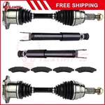 For Chevy Silverado 1500 6.0L 2005-2006 Front Cv Axles & Brake Pads Struts. Fixed Price $189.67.