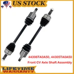 For Honda Accord 2.4L 2008-2014 Cv Axle Front Pair Fwd 44306TA0A50 44305TA0A50. Fixed Price $105.95.