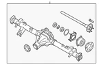Genuine Nissan Axle Housing 43003-EA08A. Fixed Price $3397.46.