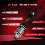 Front Driver Passenger Side Cv Axle Shaft For Ram 1500 Dodge. Fixed Price $76.09.