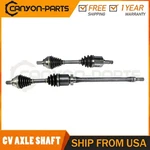 Front & Cv Axle Assembly For 2008-2009 Volvo C30 2.5L L5 Fwd Manual Trans. Fixed Price $312.60.