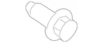 Genuine Mazda Hub Mount Bolt 9YA0-2A-022. Fixed Price $9.11.