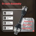 For Audi A5 Quattro 12-17 A4 13-16 2.0L Front Passenger Cv Axle. Fixed Price $70.99.