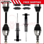For Gmc Sierra 1500 Chevy Silverado 08-13 Front Cv Axle Brake Pads&struts. Fixed Price $231.03.