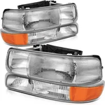 Fits 99-02 Chevy SILVERADO/00-06 Suburban Tahoe Replacement Headlights Assembly. Fixed Price $117.18.