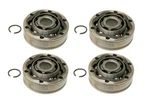 Set Of 4 Axle Joint Rear (left + Right) (oem) Gkn Loebro 301137 For Volkswagen. Fixed Price $456.73.