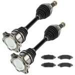 Cv Axle Shaft Brake Ceramic Pads For Gmc Sierra 1500 2007-18 Front. Fixed Price $172.19.