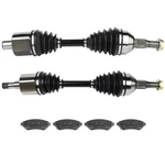 For Chevrolet Impala Pontiac Grand Prix Front Pair Cv Axle +4 Brake Ceramic Pads. Fixed Price $147.99.