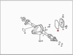 Genuine Mercedes W463 G-class Gasket 6013510080. Fixed Price $27.27.