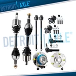 Front Tie Rod End Cv Axle Ball Joint Wheel Bearing Hub For Century Regal Impala. Fixed Price $290.97.