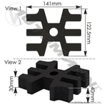 Automann M834 Spring Spacer Peterbilt Front, Wedge. Fixed Price $114.35.