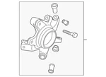 Genuine Mazda Suspension Knuckle F189-26-12X. Fixed Price $844.82.