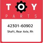 42301-60902 Toyota Shaft, Rear Axle, Rh 4230160902, New Genuine Oem Part. Fixed Price $868.02.