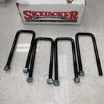 Skyjacker Utwr U-bolts Steel Black Painted 9/16" Diameter Square-style Set Of 4. Fixed Price $44.75.