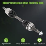 Cv Axle Front Left For 2005-10 Jeep Grand Cherokee Wk 2007-2010 Commander Xk. Fixed Price $71.09.