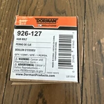 Dorman Oe Solutions 926-127 Hub And Bearing Mounting Bolts. Fixed Price $9.99.