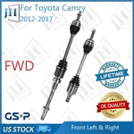 Oe Pair Front Cv Axle Joint Shaft Assy For 2012-2017 Toyota Camry 2.5L L4 Fwd. Fixed Price $187.45.