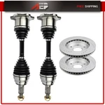 For Chevrolet Avalanche 1500 5.3L 2002-2006 Front Cv Axle + Brake Discs Rotors. Fixed Price $279.58.