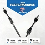 Pair For 2015-2017 Chrysler 200 3.6L Shaft Cv Axle Front Left & Right Set. Fixed Price $175.95.