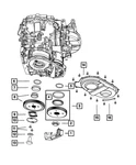 Genuine Mopar Axle Shaft Bearing Spacer 4800559AA. Fixed Price $13.78.