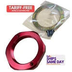 Pem QCC0230K, One Red Aluminum Snout Nut For 1 Ton Tube Wide 5 Locking. Fixed Price $45.20.