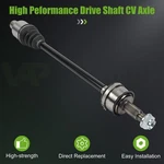 Rear Left Right Side Cv Axle Assembly For 15-21 Jeep Renegade 16-21 Fiat 500X. Fixed Price $63.58.
