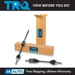 Trq Front Cv Axle Shaft Set For 2008-2013 Nissan Rogue 2007-2012 Sentra. Fixed Price $204.95.