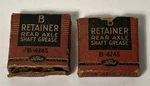 Pair Nos 1928-48 Ford Rear Inner Axle And Driveshaft Seals B-4245. Fixed Price $19.98.