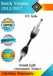 New Oe Front Left Cv Axle For 2012-2017 Buick Verano Lifetime Warranty. Fixed Price $144.27.