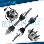 Front Cv Axle Wheel Hub Bearings 2006 - 2010 Ford Explorer Mountaineer 4WD. Fixed Price $270.68.