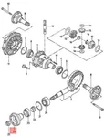 Audi Vw Seat 80 Avant Quattro A4 S4 Cabrio A6 Flange 017525385B 90-07. Fixed Price $81.47.